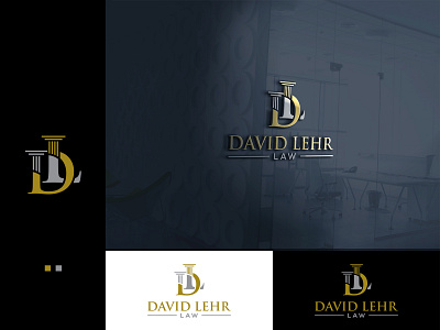 DL Letter Law Logo design branding design flat graphic design icon illustrator logo logodesigner symbol typography