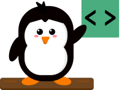 Penguin developer logo developer penguin penguin logo web developer webdev