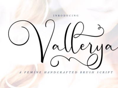 Vallerya Font Free