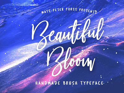 Beautiful Bloom Free Brush Font adobe illustrator adobe photoshop adobe xd adobexd figma free ui freebie graphicdesign sketch uiux