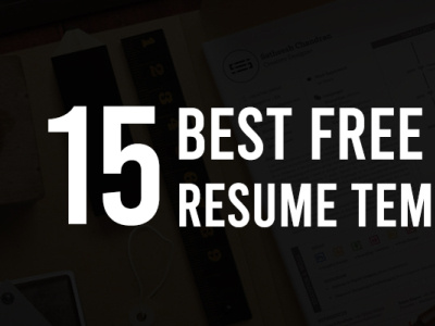15 best free resume template