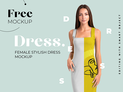 Female Dress Mockup Free Download