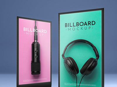 Free billboard Mockup PSD Download