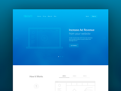 Wireframe Homepage Template