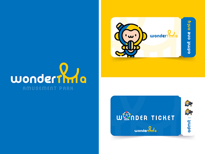 Wonderla - Amusement Park Rebranding amusement park design identity design logo ticket
