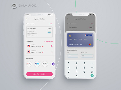 Daily UI Challenge Day 002 card checkout credit card checkout creditcard day002 dayliui figma payment ux