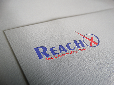 ReachX Logo Design branding graphic design illustraion logo