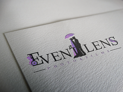 Event Lens Photo & Films Logo Design Mockup1 branding design graphic design icon illustration logo vector