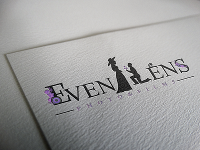 Event Lens Photo & Films Logo Design Mockup3