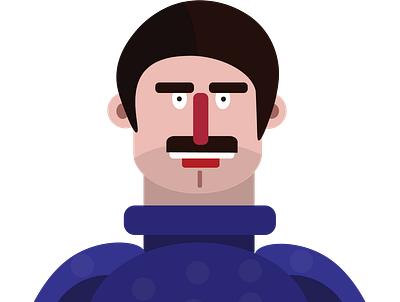 Igor flat design flatdesign human igor