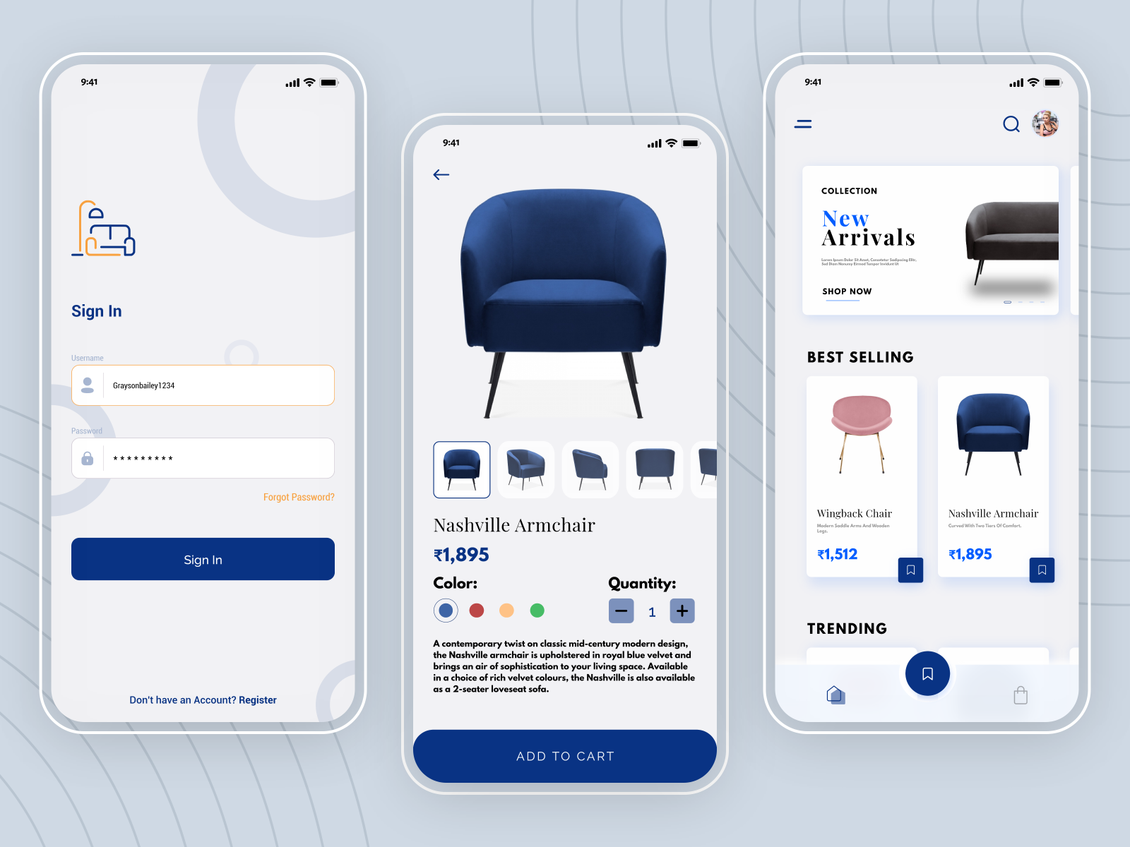 Furniture App By Uigraphicdesign68 On Dribbble   Artboard   14 4x 