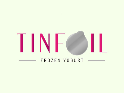 TINFOIL - LOGO color design design art designer famous illustrator logo logo design minimal photoshop typeface