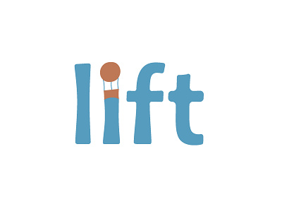 LiftHotAirBalloon Day2 branding dailylogochallenge design hot air balloon lift logo travel