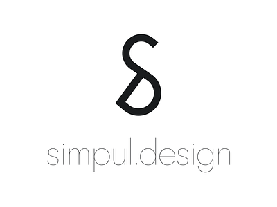 simpul abstract brand branding design icon logo logo design minimal simpul typeface