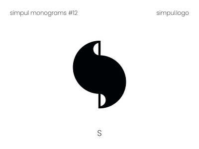 simpul monograms #12 adobe illustrator brand branding creative creative logo dailylogo dailylogodesign design graphic design logo design logodaily logodesign logotype minimalist logo monogram s s letter s logo