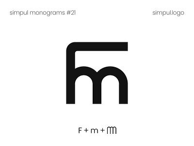 F + m + Fence adobe illustrator brand branding clean creative daily dailylogo dailylogodesign design fence fm graphic design logo logo design logotype minimal minimalist logo modern monogram monogram logo