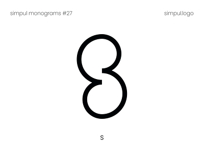 S monogram adobe illustrator brand branding branding design brandmark creative daily dailylogo design graphic design logo logo design logodesign mark minimal minimalist logo monogram s s letter symbol