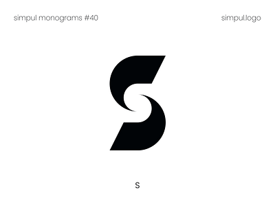 S monogram brand brand design brand identity branding custom logo design flat logo lettermark logo logo agency logo mark minimal minimalist modern logo modernism monogram s s logo symbol