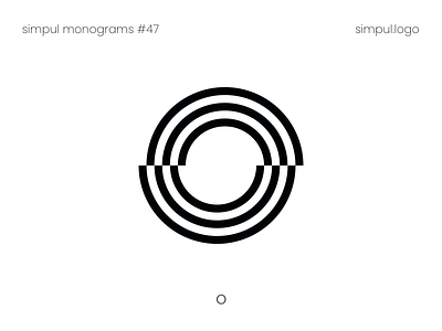 O Monogram adobe illustrator brand branding circle logo daily dailylogo design logo logo design logos logoset logotype minimal minimalist minimalist logo monogram o o logo outline simple logo