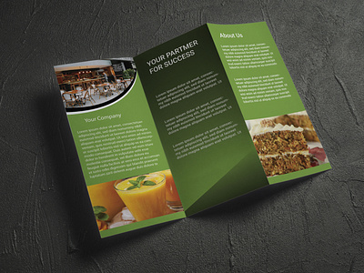 Professional Food Brochure