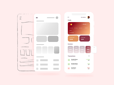 Bank app design figma figmadesign graphic design logo mobile ui ui kit vector