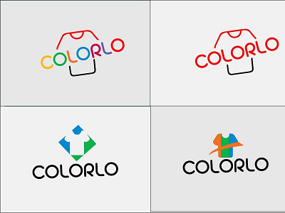 color 4 design flat icon illustration vector