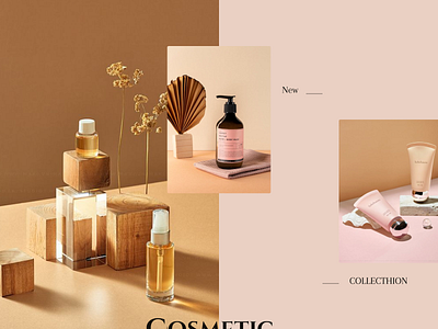 Banner for cosmetics cosmetic design ux web