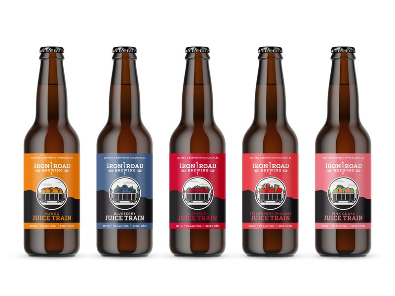 Download Brett Lair Projects Iron Road Brewing Dribbble PSD Mockup Templates