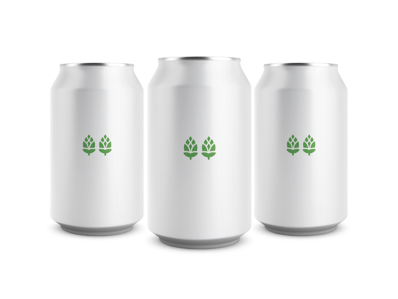 Double IPA beer brewery can canada craft beer craft brewery dipa ipa minimalist mockup ontario