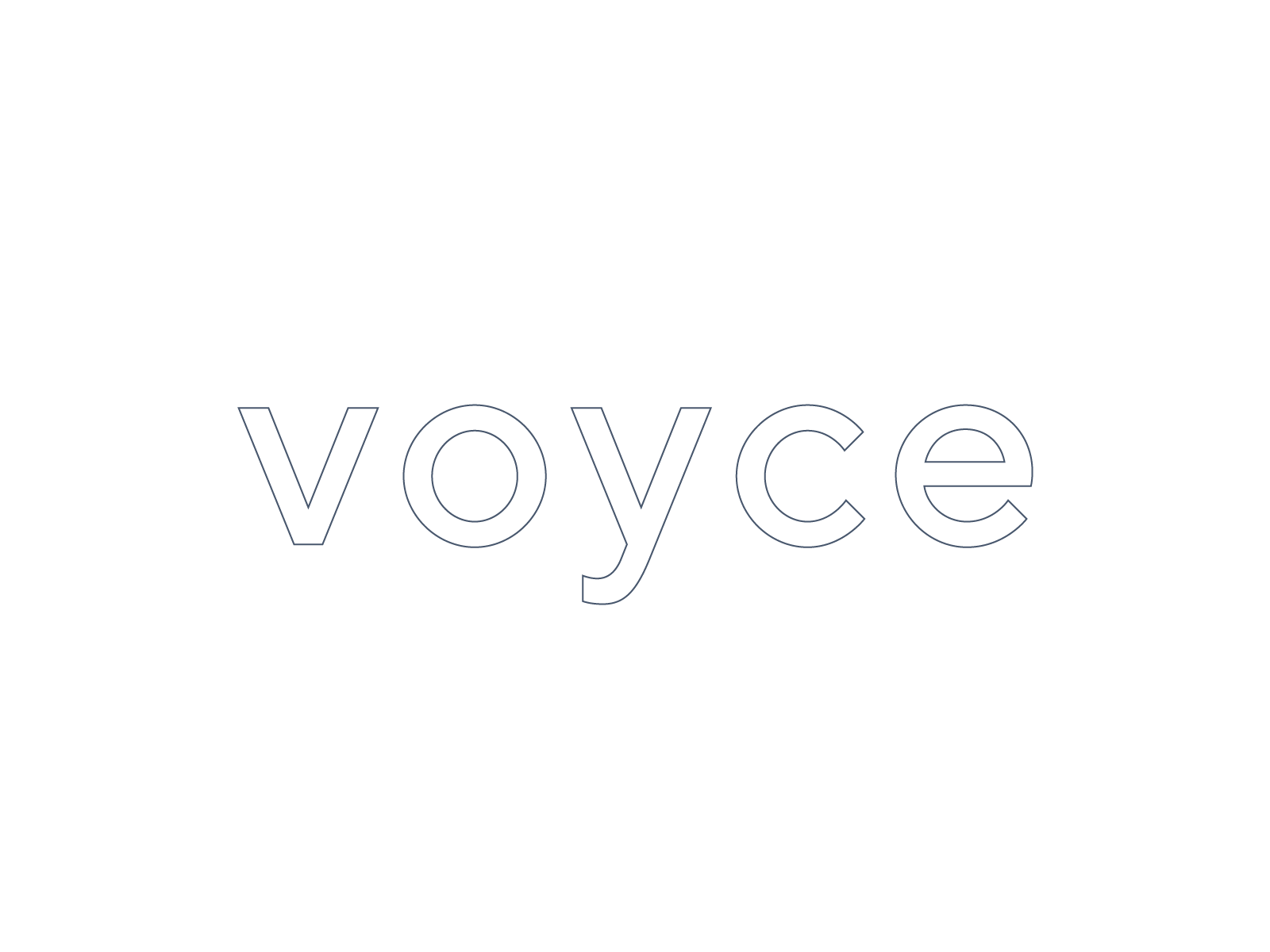 Voyce Logo animation branding cbd droplet gif identity logo logotype minimalist oil process