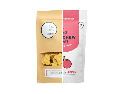 Chew Chew Treats Before & After after apple before canada dogs packaging pets toronto treats