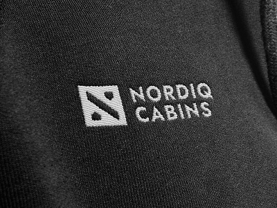 Nordiq Cabins Hoodie branding builder cabin house identity letter n logo n nordic scandinavia scandinavian