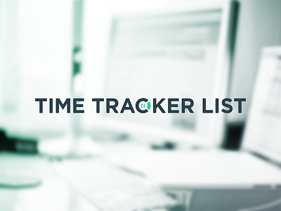 Time Tracker List branding clock freelance harvest identity list logo pause time time tracker list toggl