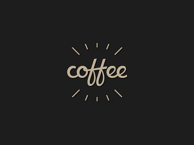 Coffee Lettering coffee cursive handdrawn lettering script type type design typography