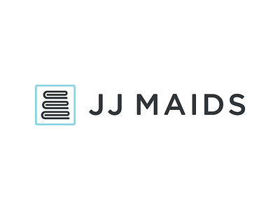 JJ Maids Identity chicago cleaning identity logo maid minimal service towels zen