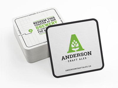 Anderon Craft Ales Coasters