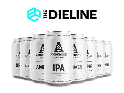 The Dieline Feature anderson craft ales beer branding can craft beer packaging the dieline