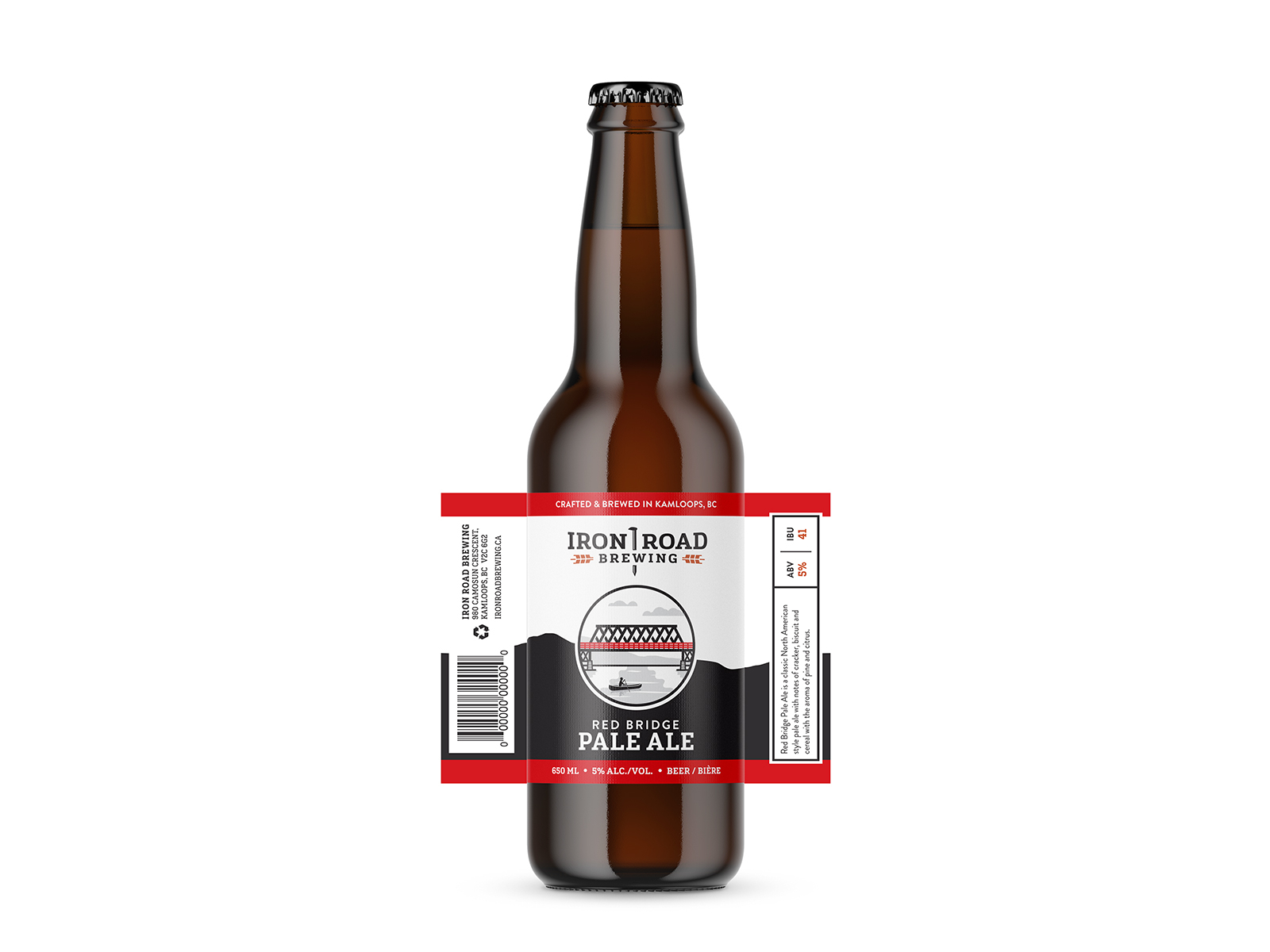 Red Bridge Pale Ale By Brett Lair On Dribbble