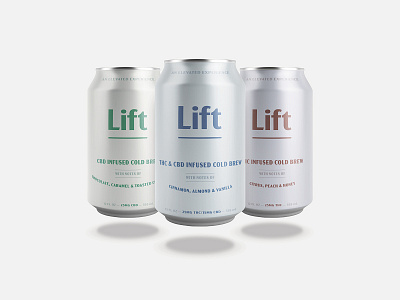 Lift Infused Cold Brew can cannabis cbd coffee cold brew elevated inflused lift marijuana packaging thc