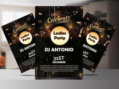Professional Party Flyer Design brand identity branding corporate event flyer flyer flyer design graphicdesign leaflet party event party flyer party poster print design professional