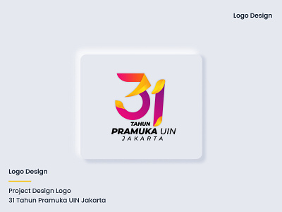 Logo 31 Tahun Pramuka UIN Jakarta logo