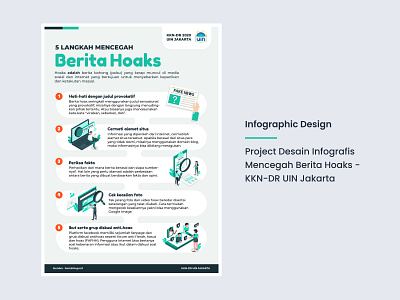 Infografis Mencegah Berita Hoaks