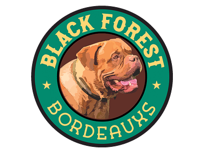 Black Forest Bulldog Bordeaux