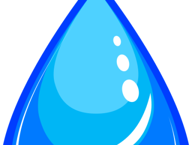Waterdrop 2 flat icon illustration inkscape vector waterdrop