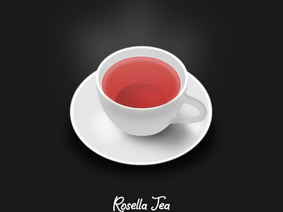 Rosella tea tea inkscape illustration