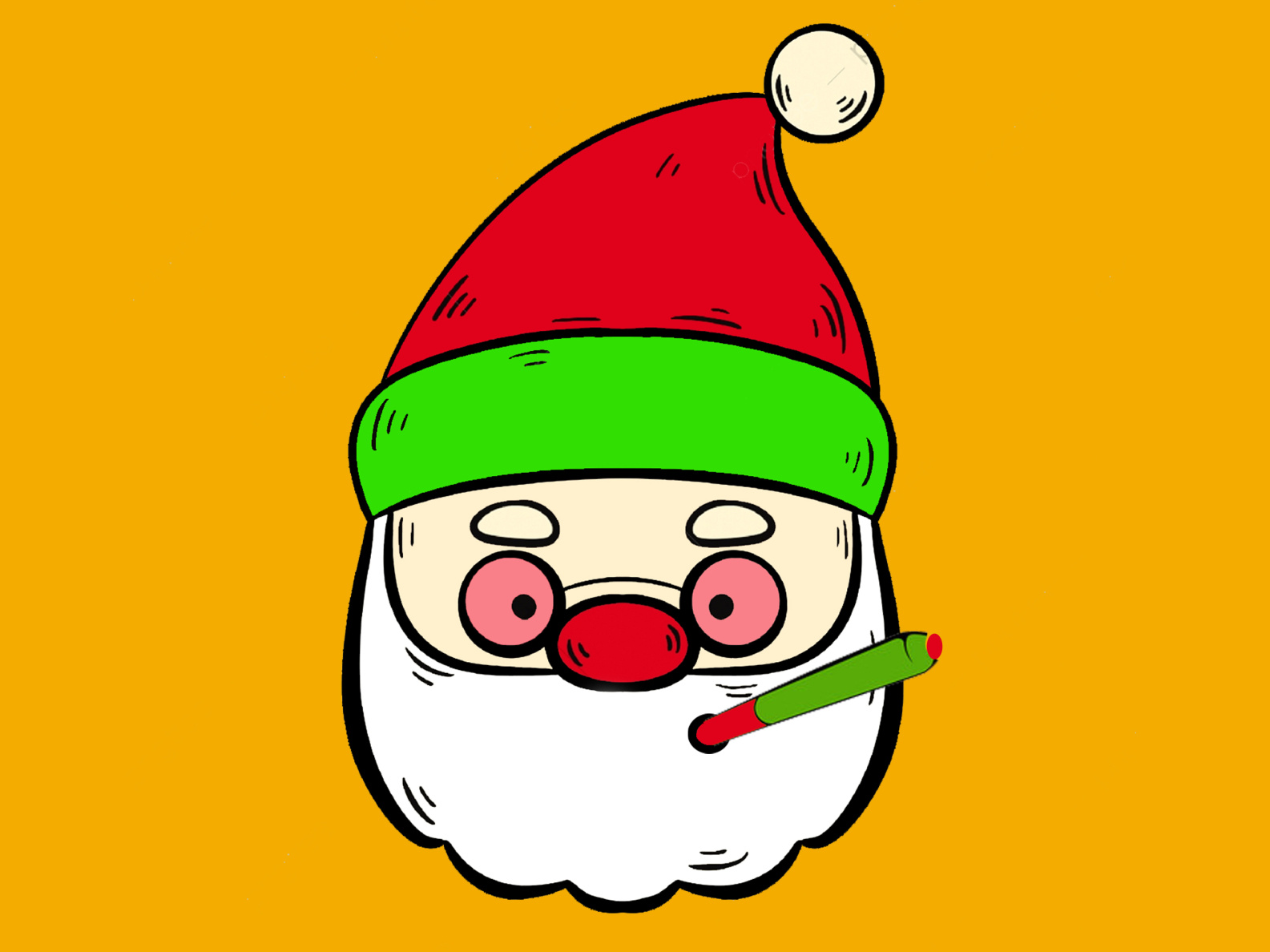 High Santa NFT Design by Supratik Bhattacharya on Dribbble