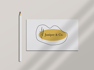 Juniper Logo boho logo branding branding design logo logo design minimalist logo