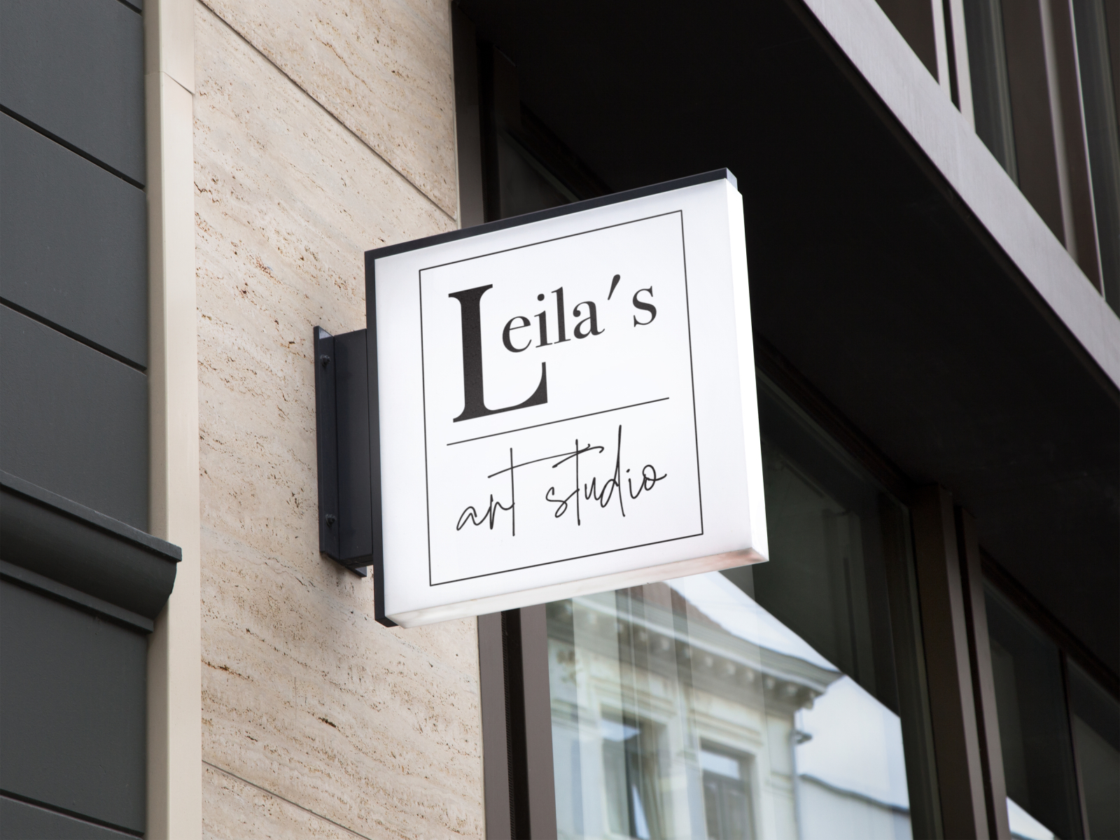 Leila Logo by SIRVINIS on Dribbble