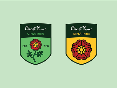 Rose Badge Logo