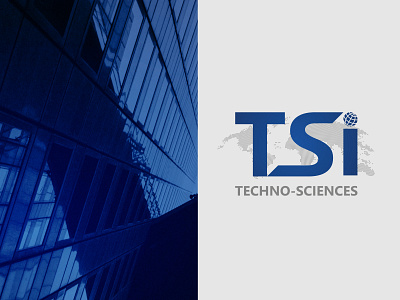 Techno-Sciences branding design logo typography web